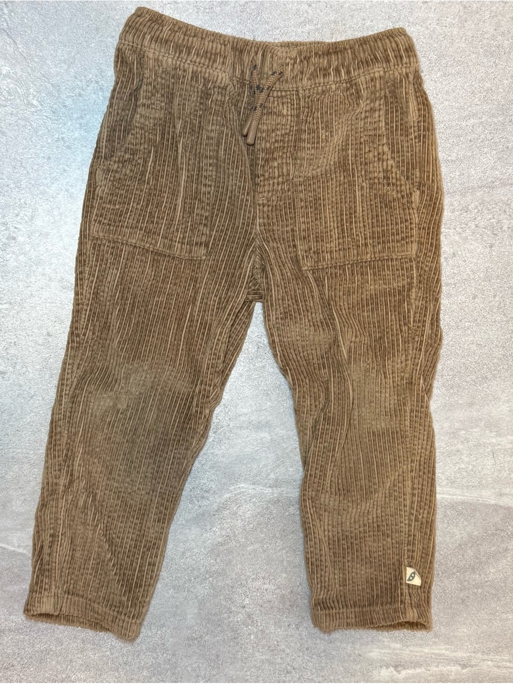 Kids Corduroy Drawstring Pants